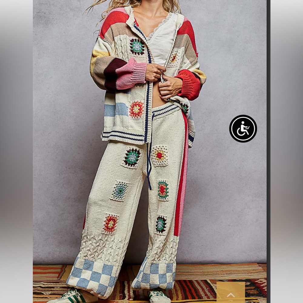 POL Knit Chenille Pants - Picture 4 of 7